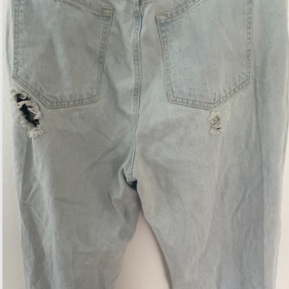 BDG High-Waisted Slim Straight Peasant Hipster Hippie Boho Street Destroyed Jean - Picture 12 of 12